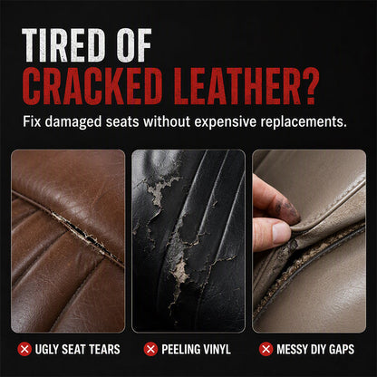 🚗50% OFF NOW! Quick Dry Car Seat Leather Repair Glue‑ Precision Nozzle Vinyl & Leather Adhesive, Permanent Bond Repair Glue for Car Seats, Sofas & Leather Furnitures