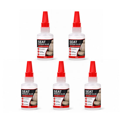 🚗50% OFF NOW! Quick Dry Car Seat Leather Repair Glue‑ Precision Nozzle Vinyl & Leather Adhesive, Permanent Bond Repair Glue for Car Seats, Sofas & Leather Furnitures