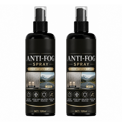 Car Glass Anti-Fog Spray for Clear Visibility