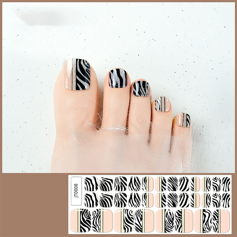 Semi-Cured Gel Toenail Stickers