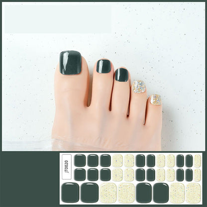 Semi-Cured Gel Toenail Stickers