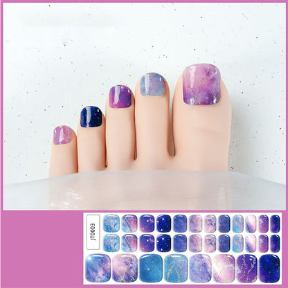 Semi-Cured Gel Toenail Stickers