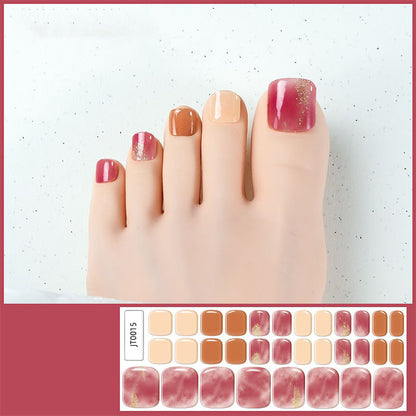 Semi-Cured Gel Toenail Stickers