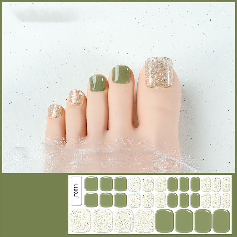 Semi-Cured Gel Toenail Stickers