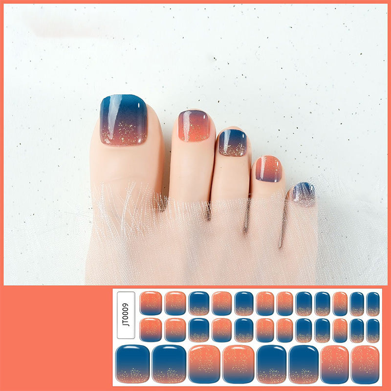 Semi-Cured Gel Toenail Stickers