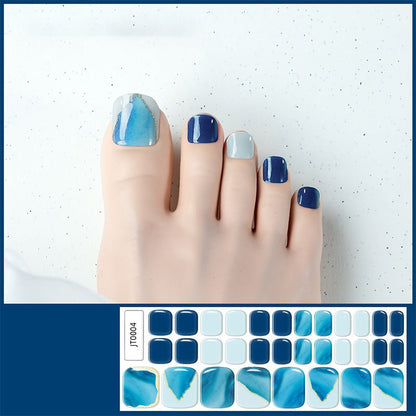 Semi-Cured Gel Toenail Stickers