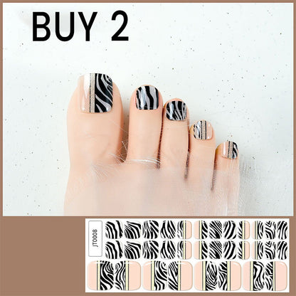 Semi-Cured Gel Toenail Stickers