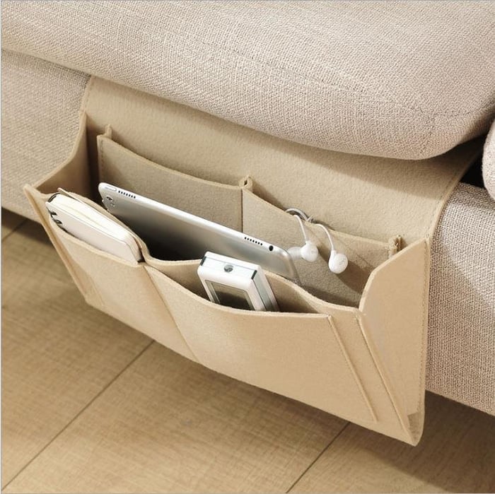 🛏️ Bedside Caddy Organizer | Keep Essentials Close