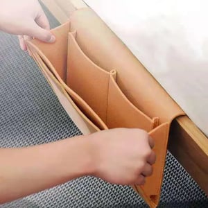 🛏️ Bedside Caddy Organizer | Keep Essentials Close