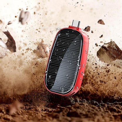 1200mAh Mini Solar Emergency Power Pod