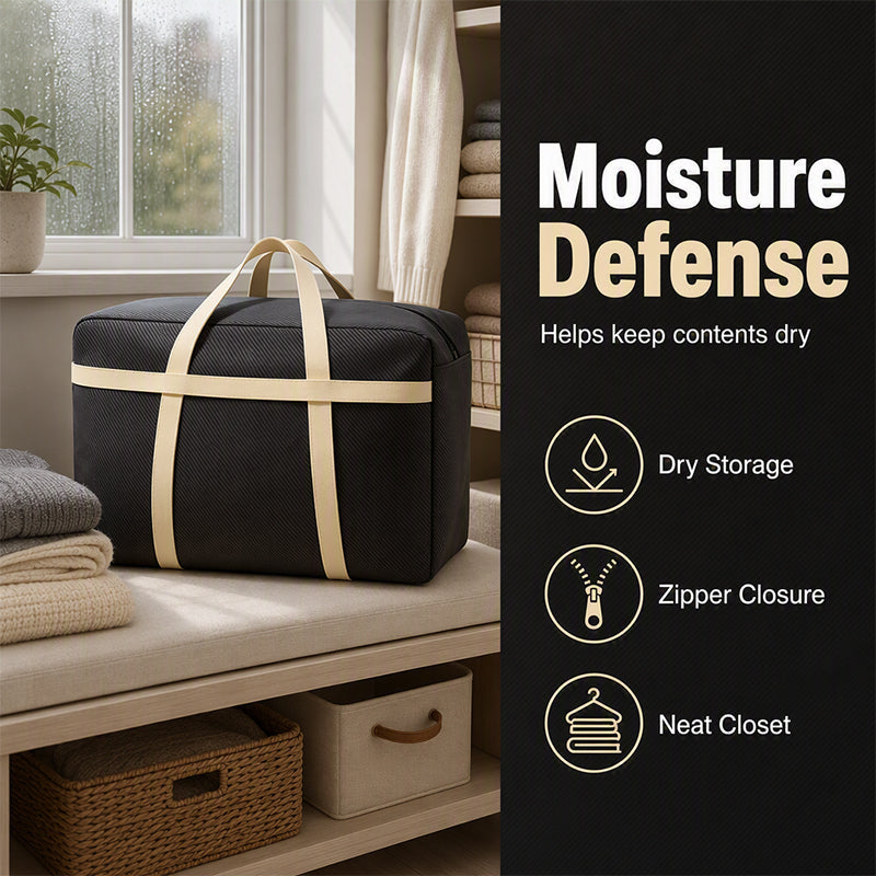 📦 Multi-Purpose Large Storage Bag – Reinforced Handles, Double Zipper, Water-Resistant ✨