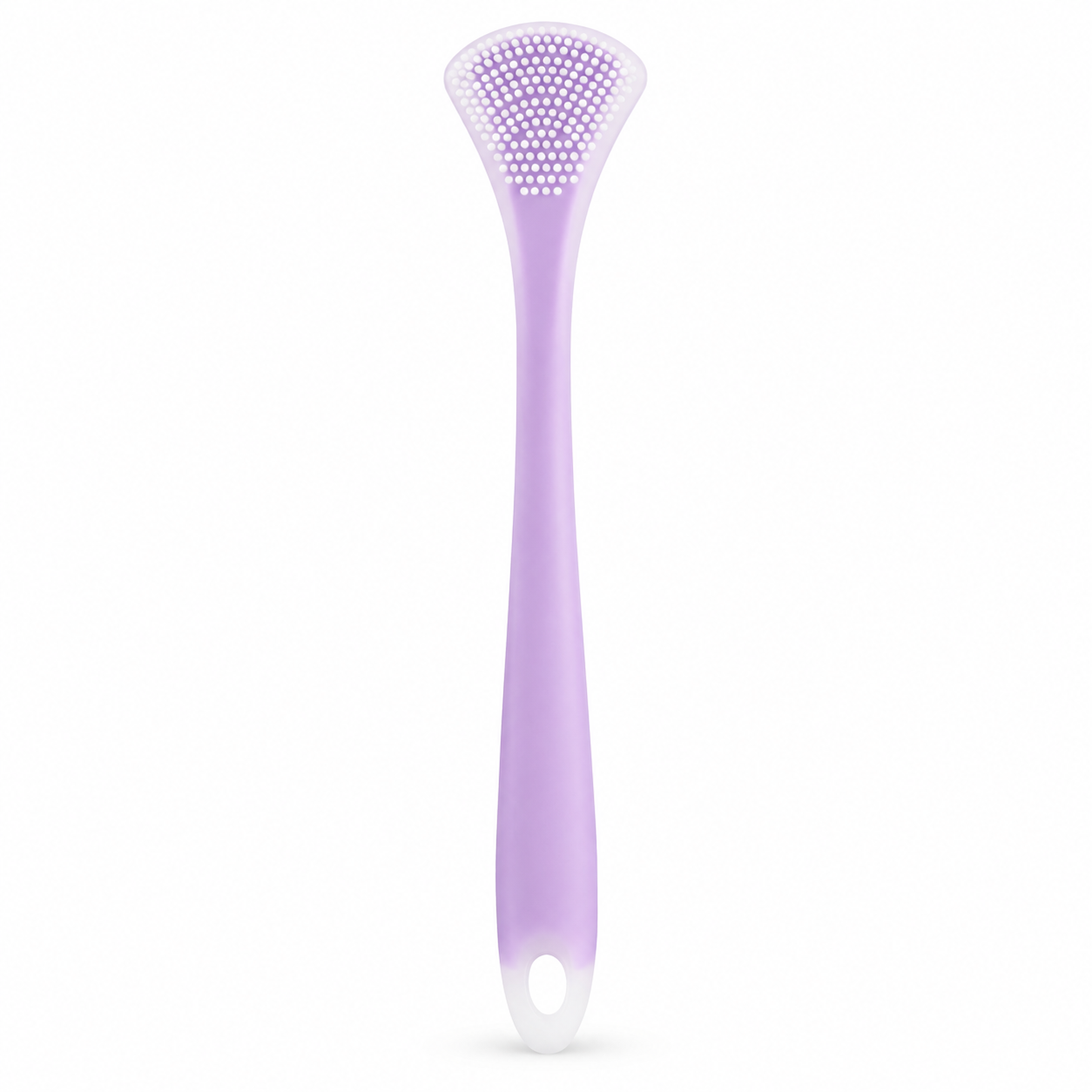 Dual-Sided Silicone Tongue Scraper