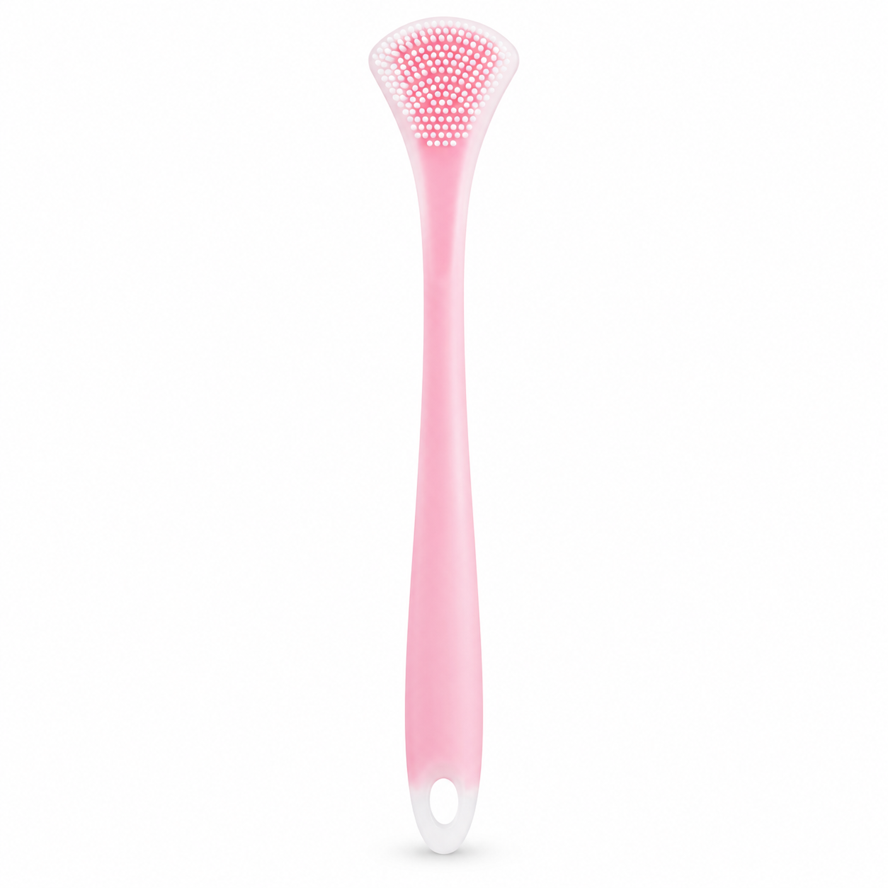 Dual-Sided Silicone Tongue Scraper