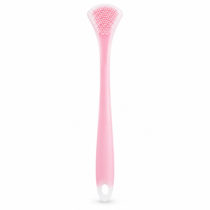 Dual-Sided Silicone Tongue Scraper