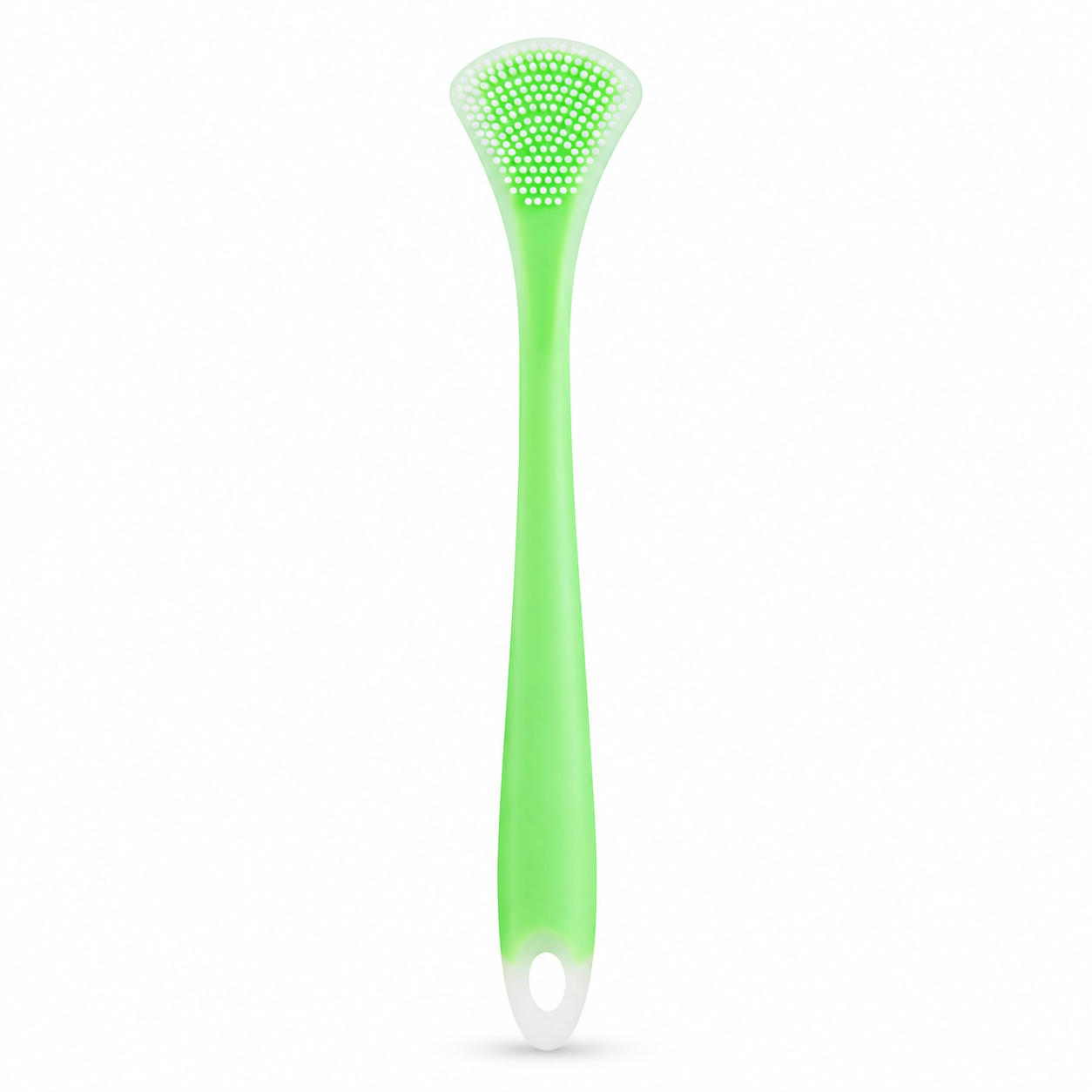 Dual-Sided Silicone Tongue Scraper