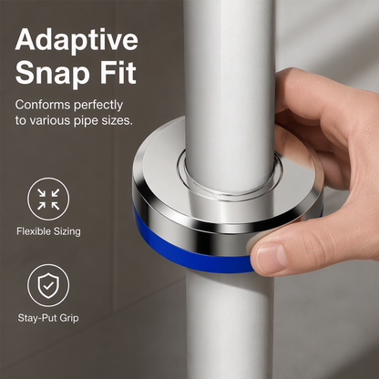 🔧 Magnetic Split Pipe Cover – Hide Ugly Pipe Gaps in Seconds