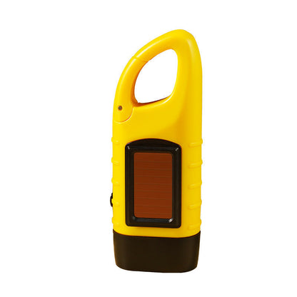 🔦 Solar + Hand-Crank Flashlight | Outdoor Backup