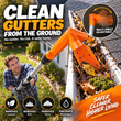 No-Climb Gutter Cleaning Tool