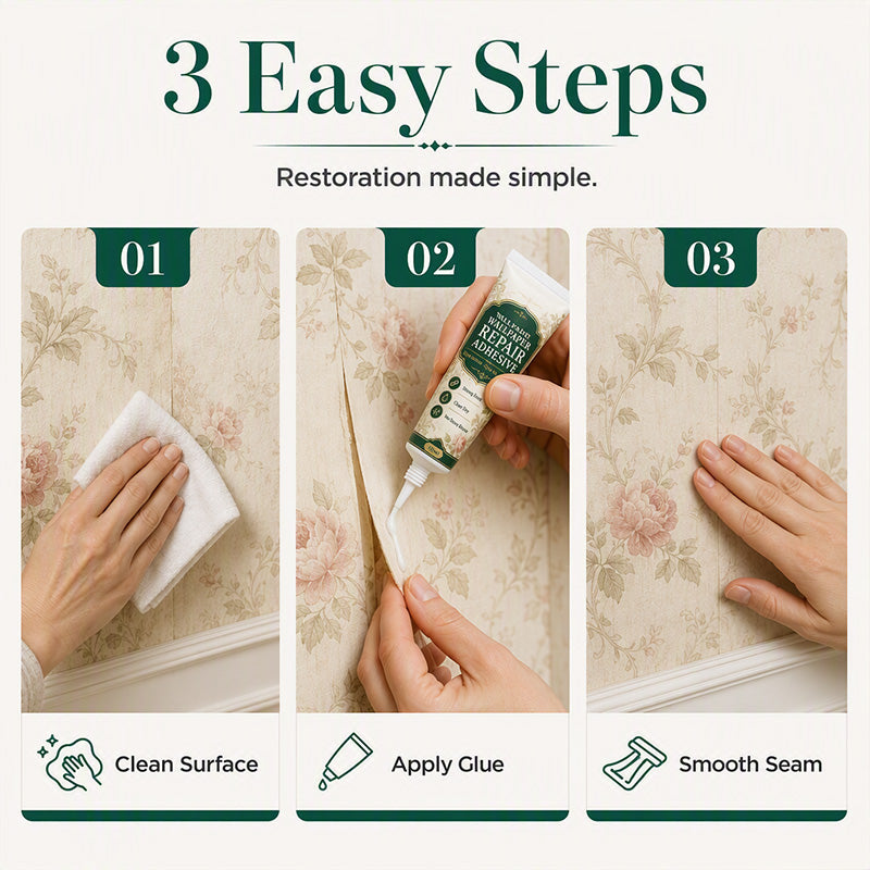 🏡 Clear Wallpaper Seam Repair Glue