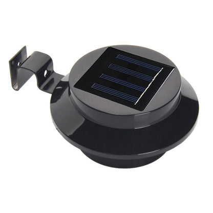 ☀️Solar Outdoor Accent Light – no wiring, no electricity bills. 3 LEDs auto-light up gutters, fences & walls at night. Simple, safe, solar! 🏡✅