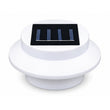 ☀️Solar Outdoor Accent Light – no wiring, no electricity bills. 3 LEDs auto-light up gutters, fences & walls at night. Simple, safe, solar! 🏡✅