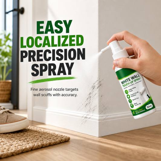 White Wall Touch-Up Paint Spray