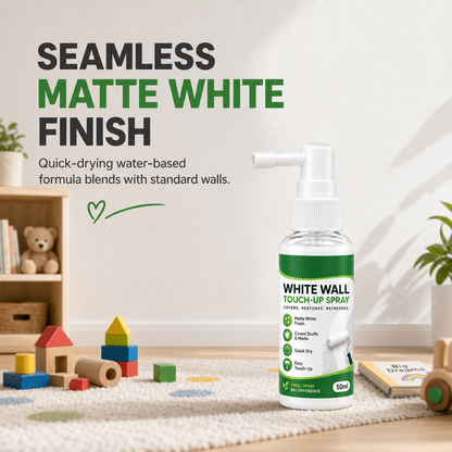 White Wall Touch-Up Paint Spray