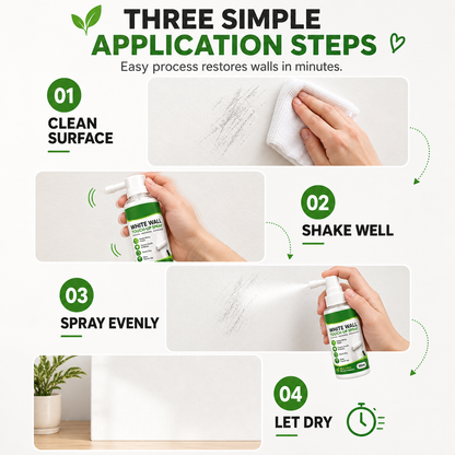 White Wall Touch-Up Paint Spray