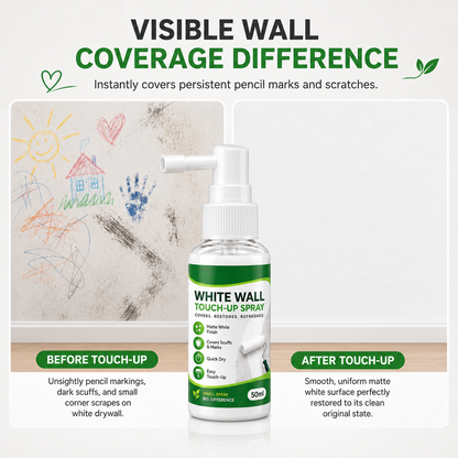 White Wall Touch-Up Paint Spray