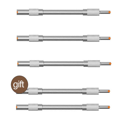 Flexible Bohrer- & Schraubendreher-Verlängerungswelle aus Metall