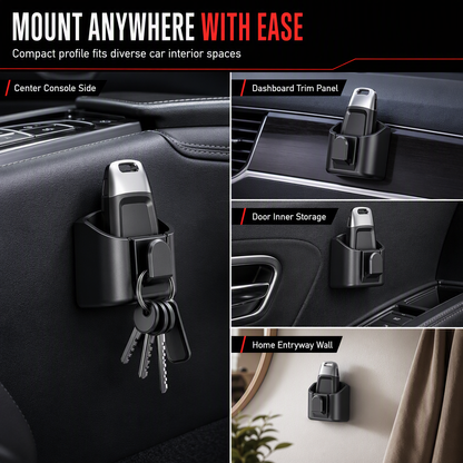 Car Key Fob Holder with Hook