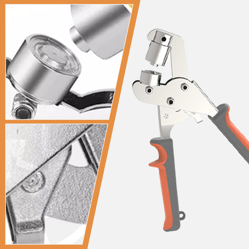 Heavy-Duty Hole Punch Pliers with Grommet Sets
