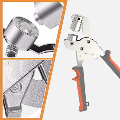 Heavy-Duty Hole Punch Pliers with Grommet Sets