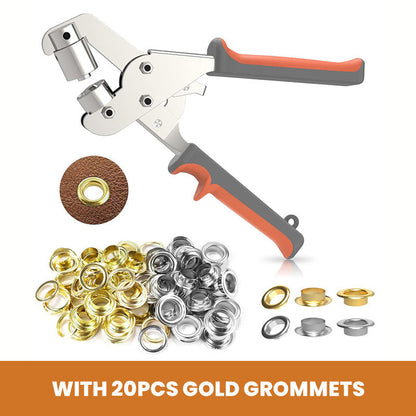 Heavy-Duty Hole Punch Pliers with Grommet Sets