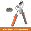 Heavy-Duty Hole Punch Pliers with Grommet Sets