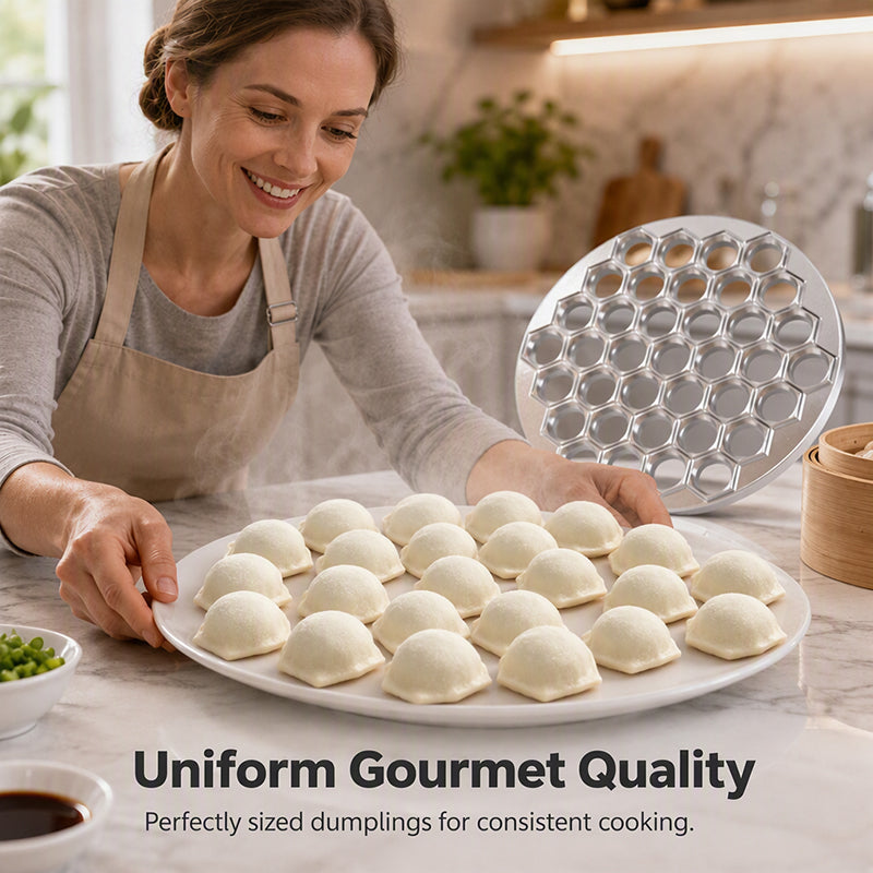 37-Hole Quick Dumpling Making Mold