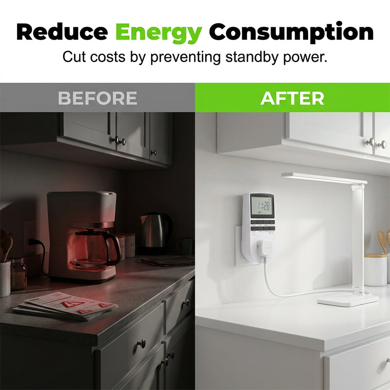 Home Appliance Automation Timer Outlet