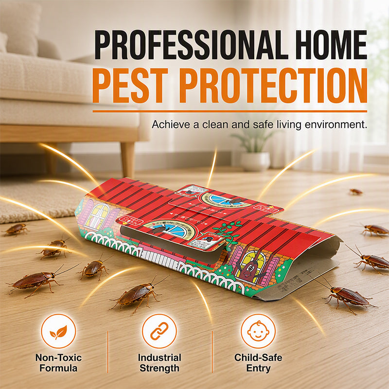 Professional Non-Toxic Cockroach Trap House