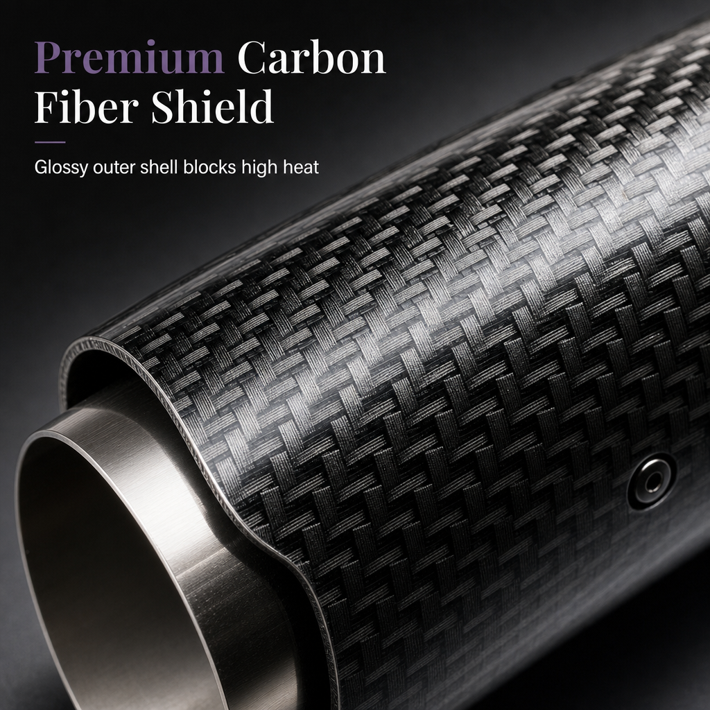 Car Exhaust Tip with LED Light