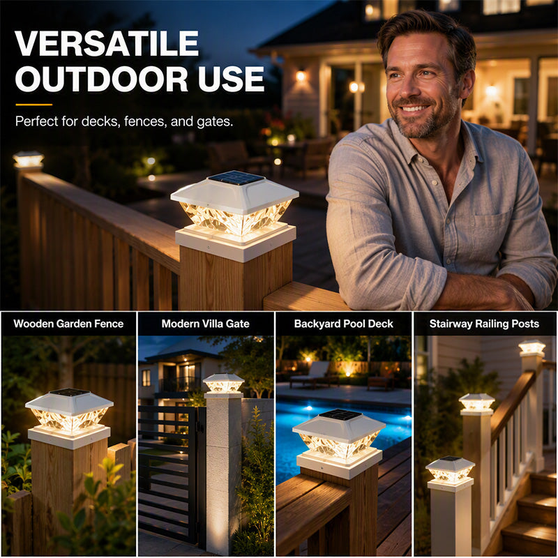 ⏳Time-Limited Special⏰Outdoor Solar Pillar Post Light