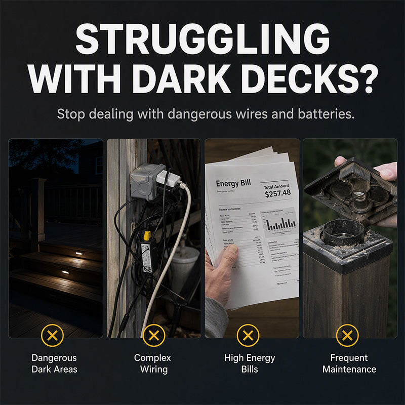 ⏳Time-Limited Special⏰Outdoor Solar Pillar Post Light