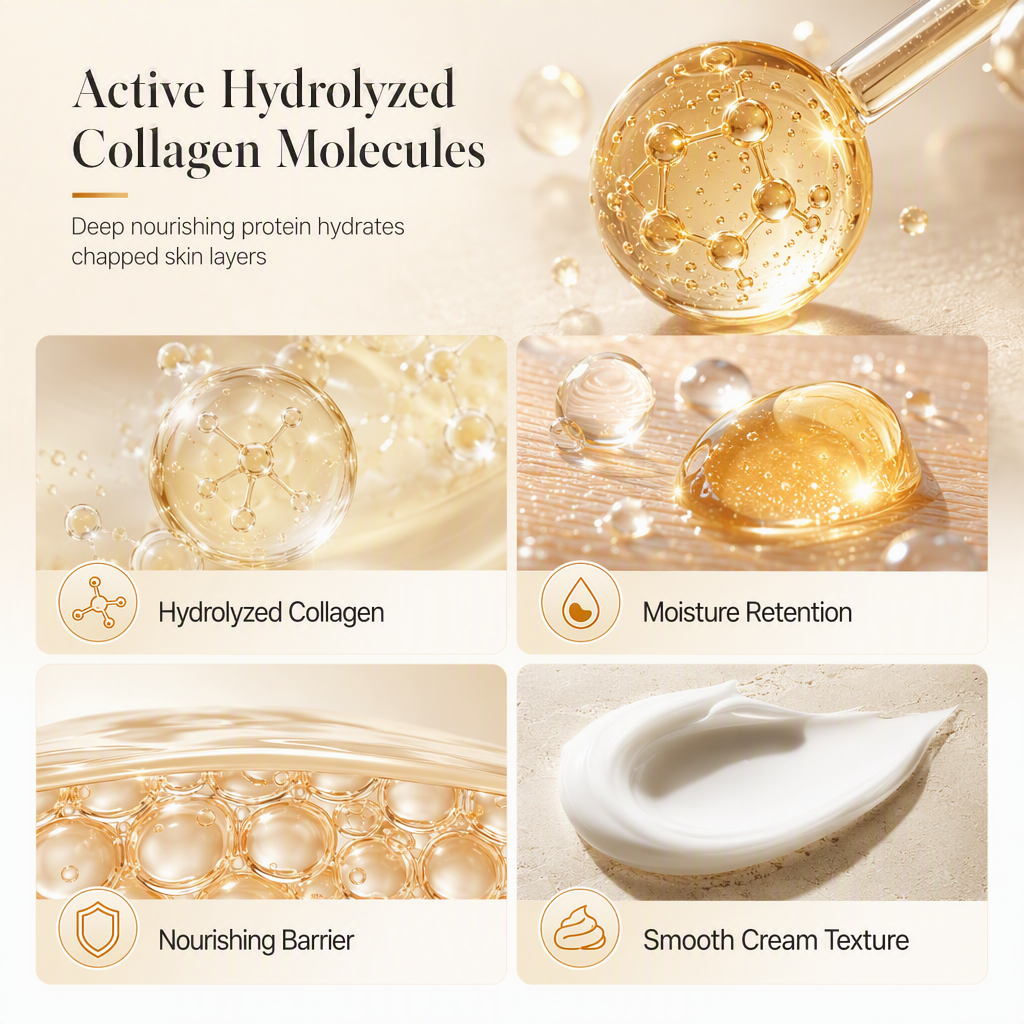 🧴 Collagen Hand Cream – Deep Moisture for Dry Hands