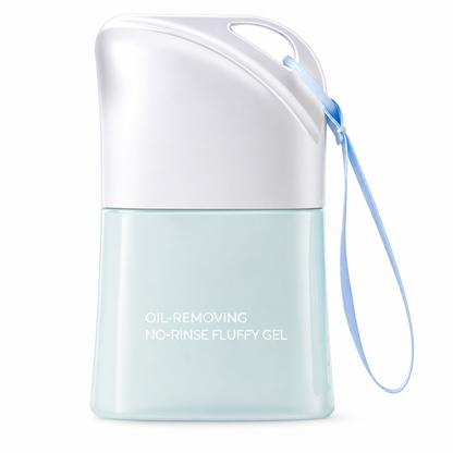 No-Rinse Hair Fluffy Gel with Built-In Comb