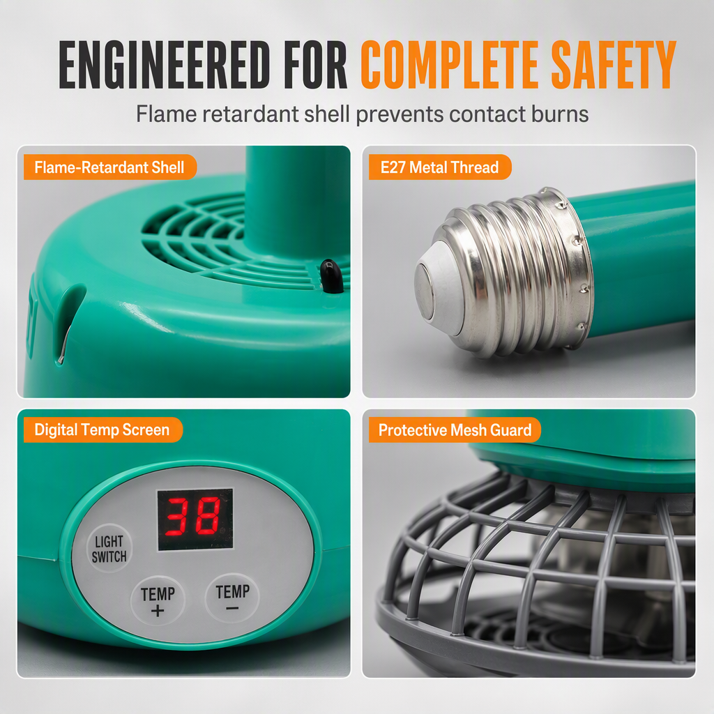 ⏳Intelligent Temperature Control Brooder Heater🐣🌡️