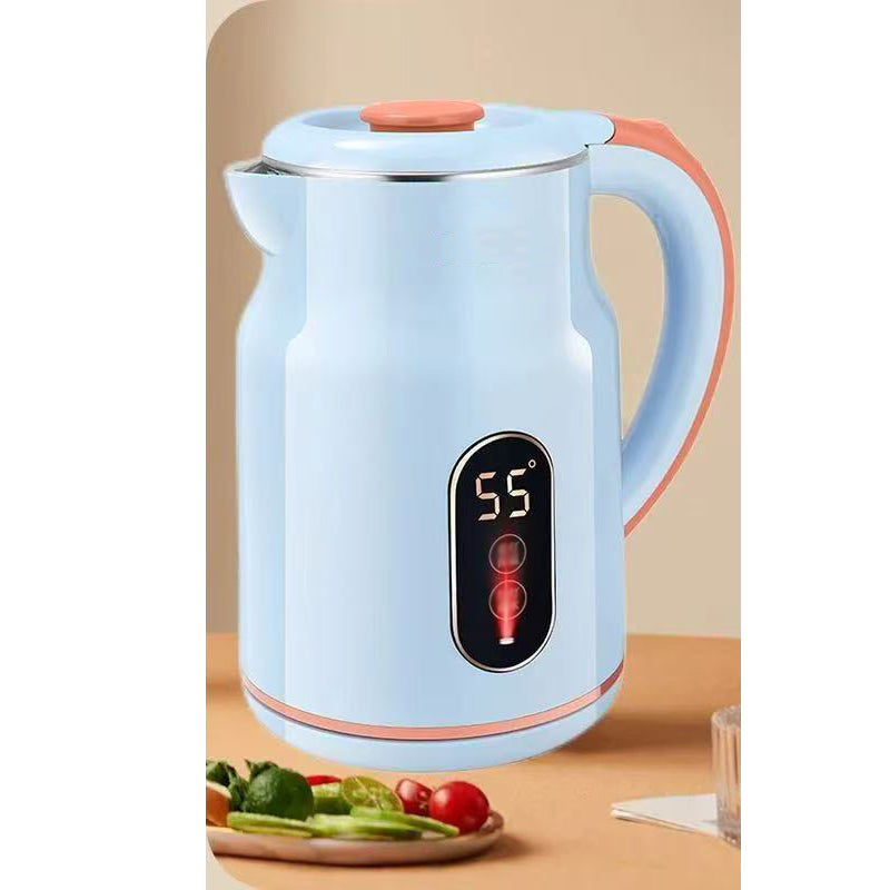 ☕ Smart Electric Kettle: 3L, 1500W Fast Boil, 55°C Keep Warm, Temp Display, Cool-Touch