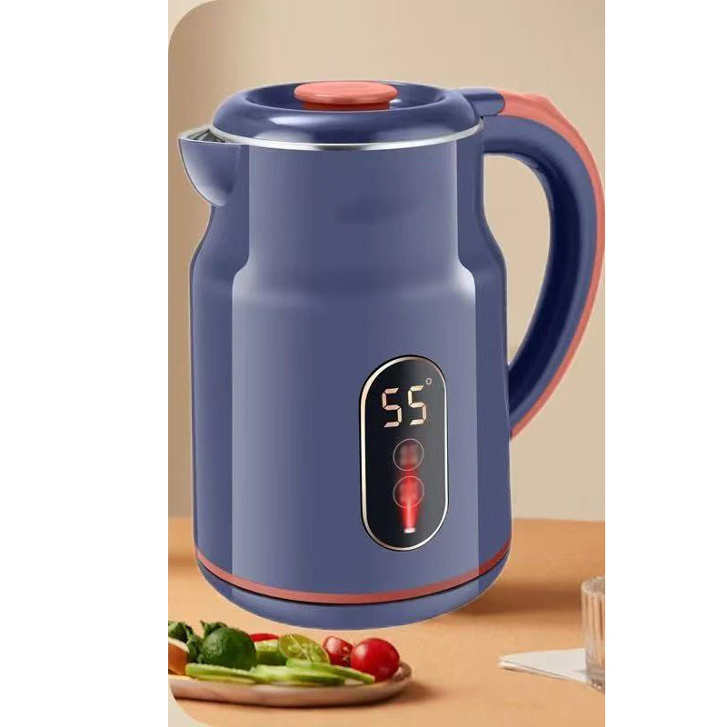 ☕ Smart Electric Kettle: 3L, 1500W Fast Boil, 55°C Keep Warm, Temp Display, Cool-Touch