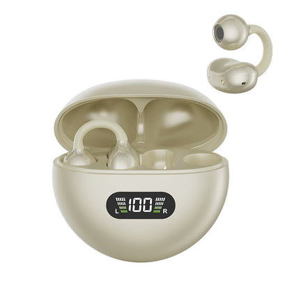 🎧 Open-Ear Clip-On Earbuds | Touch Control