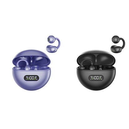 🎧 Open-Ear Clip-On Earbuds | Touch Control