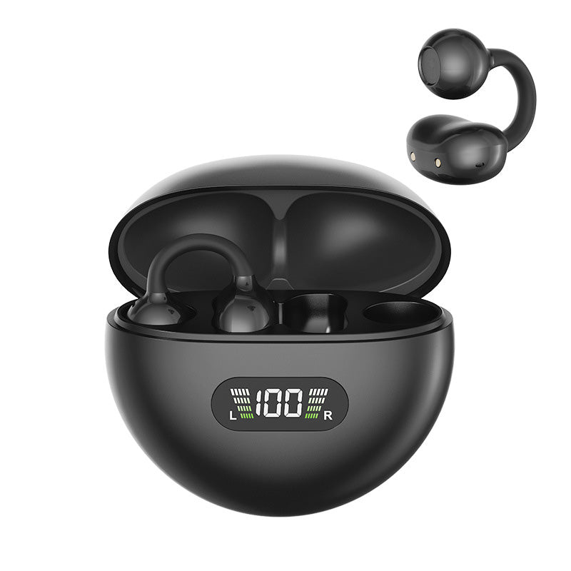 🎧 Open-Ear Clip-On Earbuds | Touch Control
