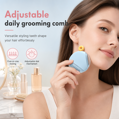 🔥5 in 1 Portable Hair Thinning Comb and Hair Cutter